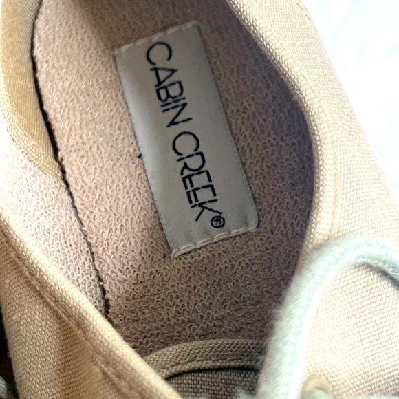 Cabin Creek Beige Van Sneakers Women - Picture 7 of 12